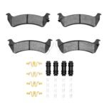 R1 Concepts 95-98 Jeep Grand Cherokee Rear Optimum OE Pads & Hardware Kit