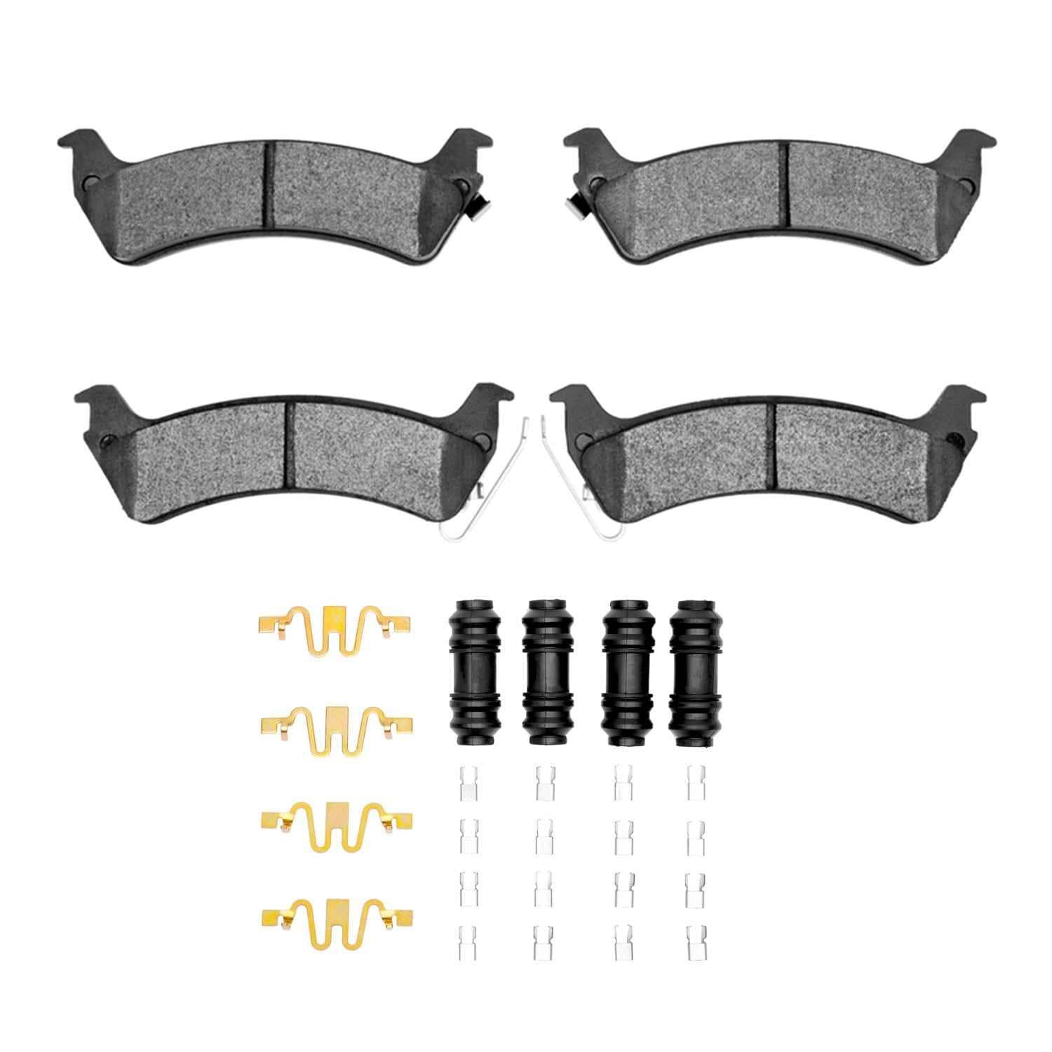 DF_2552066601_Fro.jpg R1 Concepts 95-98 Jeep Grand Cherokee Rear Optimum OE Pads & Hardware Kit - Image 1