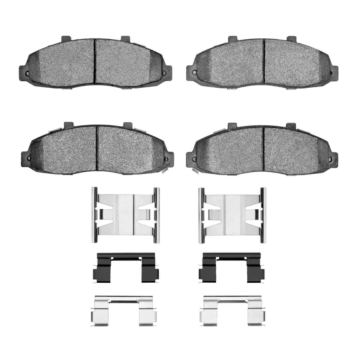 DF_2552067901_Fro.jpg R1 Concepts 97-04 Ford F-150 RWD Front Optimum OE Pads & Hardware Kit - Image 1