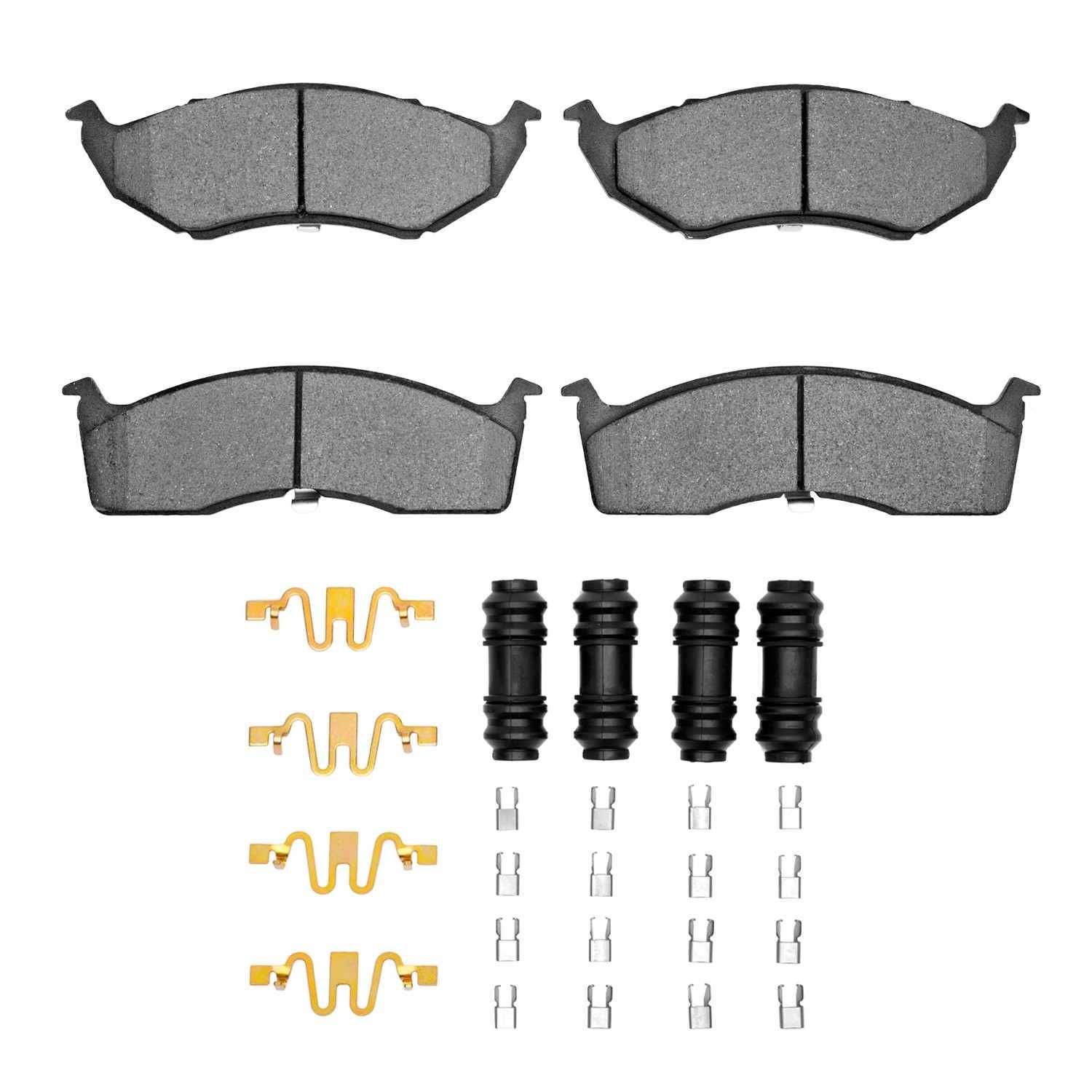 DF_2552073001_Fro.jpg R1 Concepts 99-04 Chrysler 300M Front Optimum OE Pads & Hardware Kit - Image 1