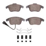 R1 Concepts 09-13 Volkswagen TIGUAN Front Optimum OE Pads & Hardware Kit