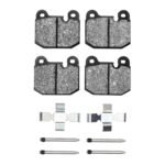 R1 Concepts 77-83 BMW 320I (USA/Canada) Front Euro Ceramic Pads & Hardware Kit