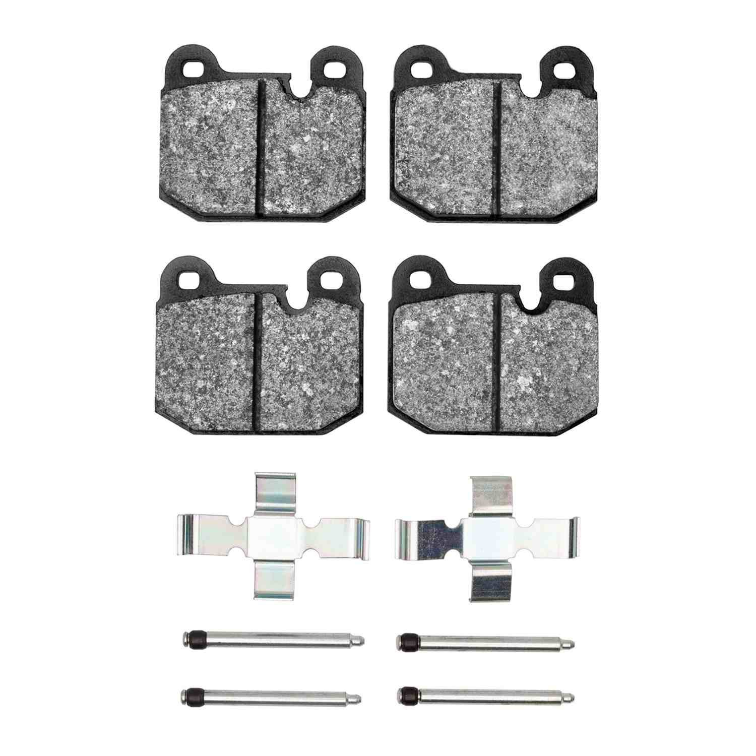 DF_2600017402_Fro.jpg R1 Concepts 77-83 BMW 320I (USA/Canada) Front Euro Ceramic Pads & Hardware Kit - Image 1
