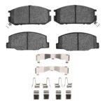 R1 Concepts 82-85 Toyota Celica Front Euro Ceramic Brake Pads and Hardware Kit