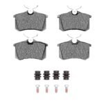 R1 Concepts 97-08 Audi A4 (Mexico) Rear Euro Ceramic Pads & Hardware Kit