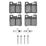 R1 Concepts 87-00 Mercedes-Benz SL500 Rear Euro Ceramic Pads & Hardware Kit