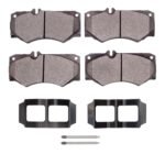 R1 Concepts 02-18 Mercedes-Benz G55 AMG Front Euro Ceramic Pads & Hardware Kit