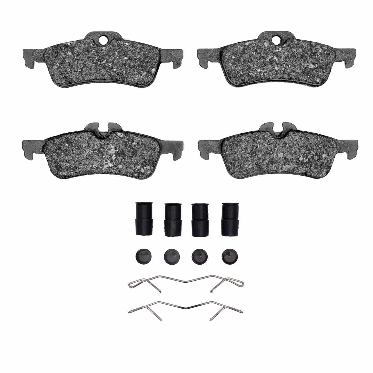 DF_2600106001_Fro.jpg R1 Concepts 02-08 Mini Cooper (Excl Clubman) Rear Euro Ceramic Pads & Hardware Kit - Image 1