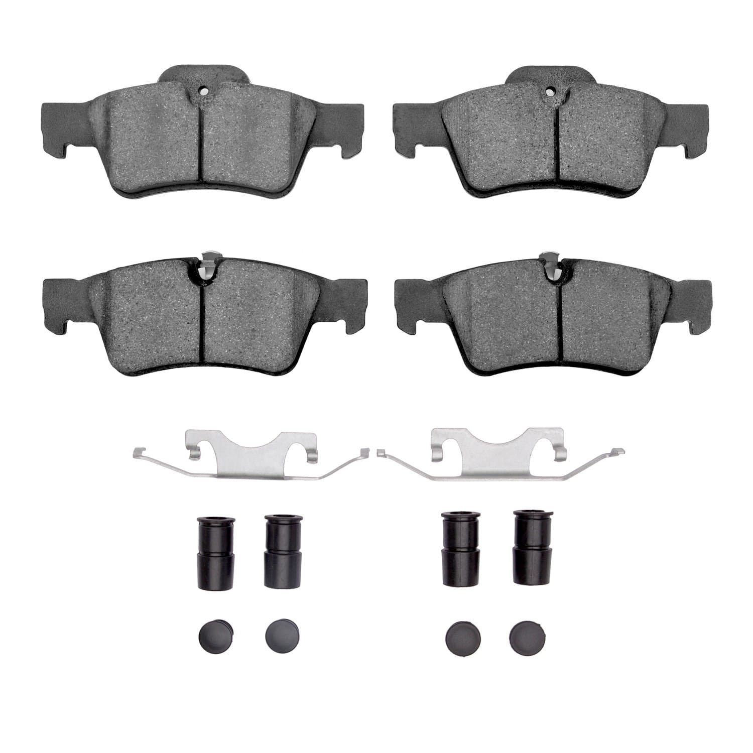 DF_2600112201_Fro.jpg R1 Concepts 05-18 Mercedes-Benz G55 AMG Rear Euro Ceramic Pads & Hardware Kit - Image 1