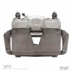 Dynamic Friction 2008-2017 Audi ALLROAD Front Left Silver Zinc Coated Premium Caliper - Image 2