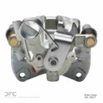 Dynamic Friction 1996-2001 Audi A4 Quattro Rear Left Silver Zinc Coated Premium Caliper - Image 3