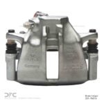 Dynamic Friction 1989-2002 Volkswagen Jetta Sedan Front Right Premium Caliper - Silver Zinc Coated - Image 2