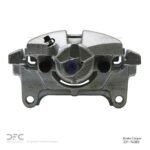 Dynamic Friction 2006-2017 Audi TT Front Left Premium Caliper - Silver Zinc Coated - Image 3