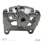 Dynamic Friction 2015-2020 Volkswagen Golf Rear Left Premium Caliper - Silver Zinc Coated - Image 3