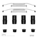 Dynamic Friction 1982-1991 BMW 635CSI Front Premium Hardware Kit