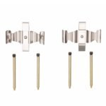 Dynamic Friction 2007-2013 Mercedes-Benz S600 Rear Premium Hardware Kit