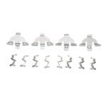 Dynamic Friction 2017-2017 Audi Q7 Front Premium Hardware Kit