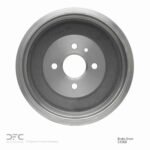 Dynamic Friction 1976-1983 BMW 320i (USA/Canada) Rear True Balanced Brake Drum (240x10 Solid) - Image 2