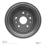 Dynamic Friction 1969-1978 Dodge W150 Rear True Balanced Brake Drum (272x16 Solid) - Image 2