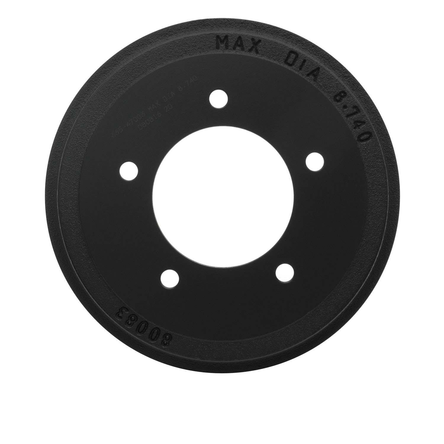 DF_36547003_Fro.jpg Dynamic Friction 1992-1999 Chevrolet Tracker Rear True Balanced Brake Drum (256x24 Vented) - Image 1