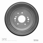 Dynamic Friction 1951-1981 Chevrolet Chevelle Front/Rear True Balanced Brake Drum (267x26.29 Vented) - Image 2