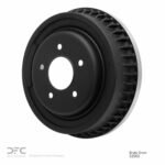 Dynamic Friction 1959-1971 Checker Marathon Rear True Balanced Brake Drum (246x12.5 Solid) - Image 3