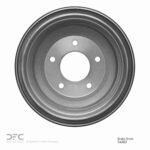 Dynamic Friction 2000-2003 Ford E-20150 Econoline Club Wagon Rear True Balanced Brake Drum (380x26 Vented) - Image 2