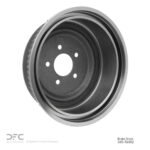 Dynamic Friction 1976-1979 Ford Ranchero Rear True Balanced Brake Drum (260x18 Vented) - Image 5
