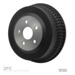 Dynamic Friction 1966-1971 Ford Torino Rear True Balanced Brake Drum (222x10 Solid) - Image 3