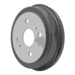 Dynamic Friction 1975-1979 Toyota Corolla (US/Canada) Rear True Balanced Brake Drum (254x12.5 Solid) - Image 3