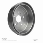 Dynamic Friction 1992-2001 Toyota Solara Rear True Balanced Brake Drum (269x10 Solid) - Image 5