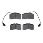 Dynamic Friction 2001-2003 Audi S8 Front 4000 HybriDynamic Brake Pads