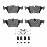 Dynamic Friction 1996-2003 BMW 525i (USA/Canada) Front 4000 HybriDynamic Brake Pads and Hardware Kit