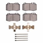 Dynamic Friction 2007-2013 Mercedes-Benz SL550 Front 4000 HybriDynamic Brake Pads and Hardware Kit