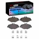 Dynamic Friction 2003-2009 Mercedes-Benz E320 Front 4000 HybriDynamic Brake Pads and Hardware Kit
