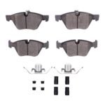 Dynamic Friction 2004-2010 BMW 525i (USA/Canada) Front 4000 HybriDynamic Brake Pads and Hardware Kit