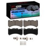 Dynamic Friction 2005-2011 Mercedes-Benz CLK55 AMG Front 4000 HybriDynamic Brake Pads and Hardware Kit