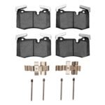 Dynamic Friction 2009-2014 MINI Cooper (Excl Clubman) Front 4000 HybriDynamic Brake Pads and Hardware Kit