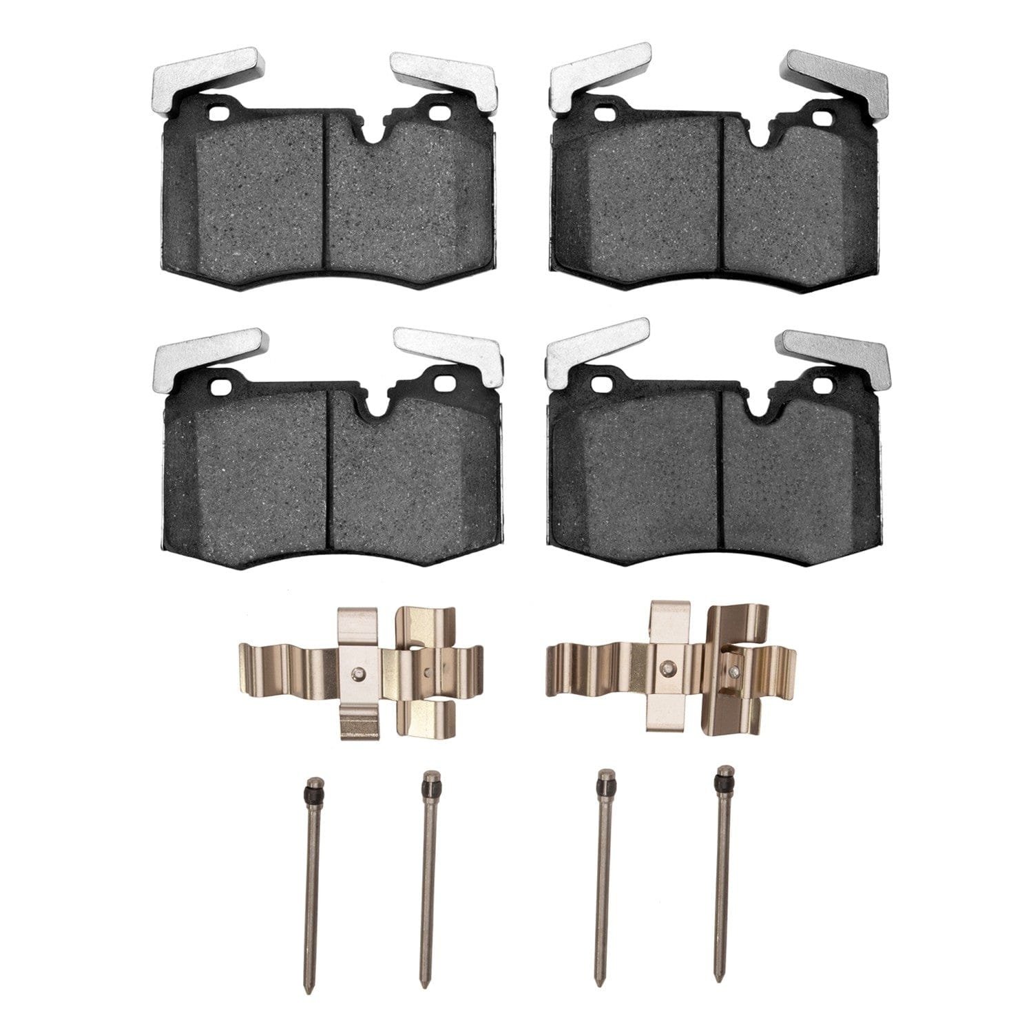 DF_4000140301_Fro.jpg Dynamic Friction 2009-2014 MINI Cooper (Excl Clubman) Front 4000 HybriDynamic Brake Pads and Hardware Kit - Image 1