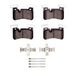 Dynamic Friction 2010-2018 Mercedes-Benz C63 AMG Rear 4000 HybriDynamic Brake Pads and Hardware Kit