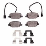 Dynamic Friction 2015-2020 Alfa Romeo 4C Rear 4000 HybriDynamic Brake Pads and Hardware Kit