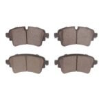 Dynamic Friction 2016-2021 Audi S4 Rear 4000 HybriDynamic Brake Pads and Hardware Kit