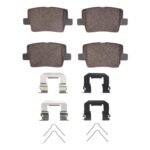 Dynamic Friction 2019-2022 Genesis G90 Rear 4000 HybriDynamic Brake Pads and Hardware Kit