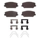 Dynamic Friction 2019-2022 Hyundai Veloster N Front 4000 HybriDynamic Brake Pads and Hardware Kit