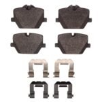 Dynamic Friction 2019-2025 BMW 430i xDrive Rear 4000 HybriDynamic Brake Pads and Hardware Kit