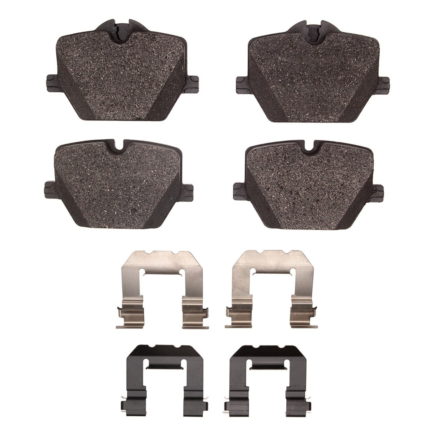DF_4000222001_Fro.jpg Dynamic Friction 2019-2025 BMW 430i xDrive Rear 4000 HybriDynamic Brake Pads and Hardware Kit - Image 1