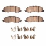 Dynamic Friction 2020-2025 Ford Explorer Front 4000 HybriDynamic Brake Pads and Hardware Kit