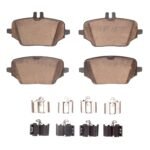 Dynamic Friction 2020-2023 Mercedes-Benz GLE350 Rear 4000 HybriDynamic Brake Pads and Hardware Kit