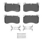 Dynamic Friction 2019-2025 Mercedes-Benz GLE53 AMG Front 4000 HybriDynamic Brake Pads and Hardware Kit