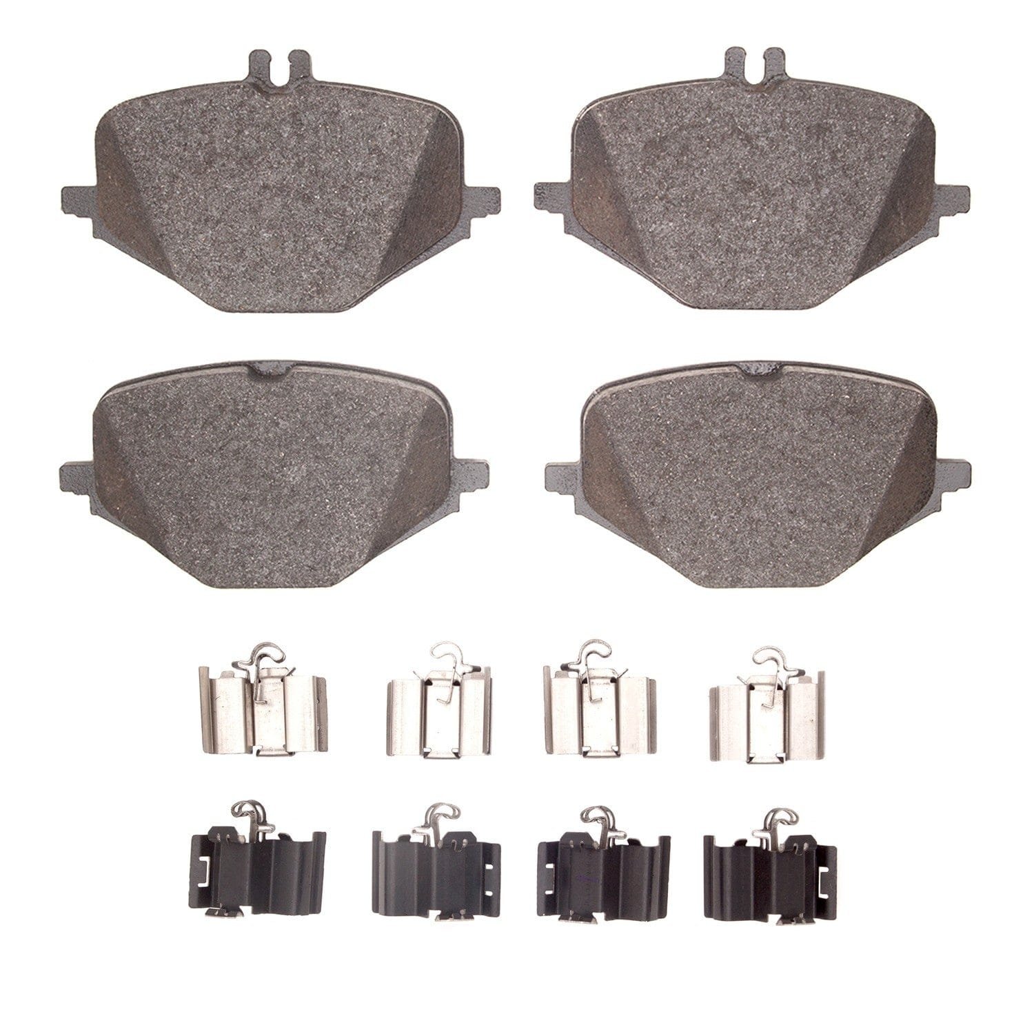DF_4000223901_Fro.jpg Dynamic Friction 2019-2025 Mercedes-Benz GLS63 AMG Rear 4000 HybriDynamic Brake Pads and Hardware Kit - Image 1